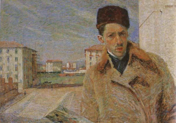 Self-Portrait, Umberto Boccioni